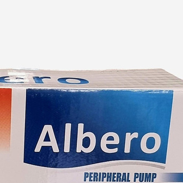 پمپ یک اسب بشقابی آلبرو پروانه استیل با بدنه مقاوم و پروانه استیل ضد زنگ برای پمپاژ آب تمیز